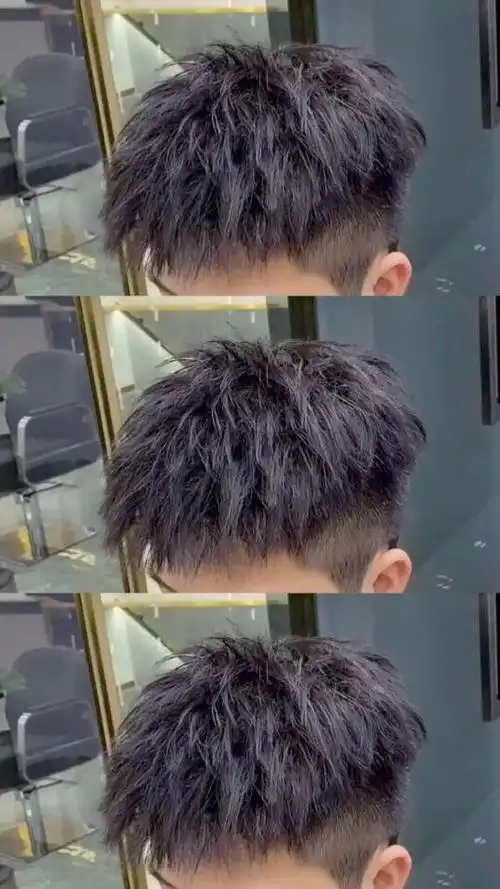 纹理烫摩根烫烟花烫男士烫_哔哩哔哩_bilibili