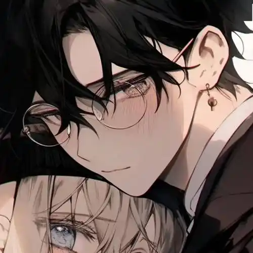 高清头像 情侣头像_end_壁纸_因为