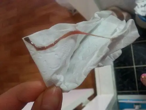 有性生活 7号晚上开始有褐色白带分泌物流出 还