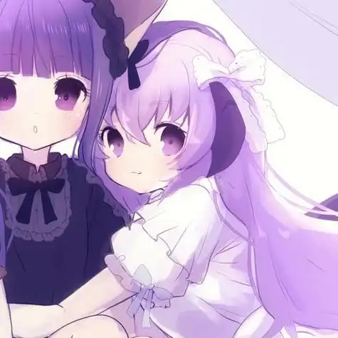 闺蜜头像:等一个姐姐一起用闺头