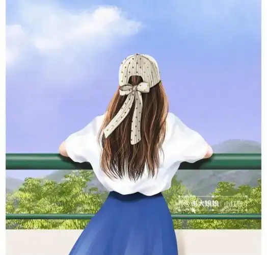 手绘小清新文艺风头像,不露脸头像_头像签名_科技时代网