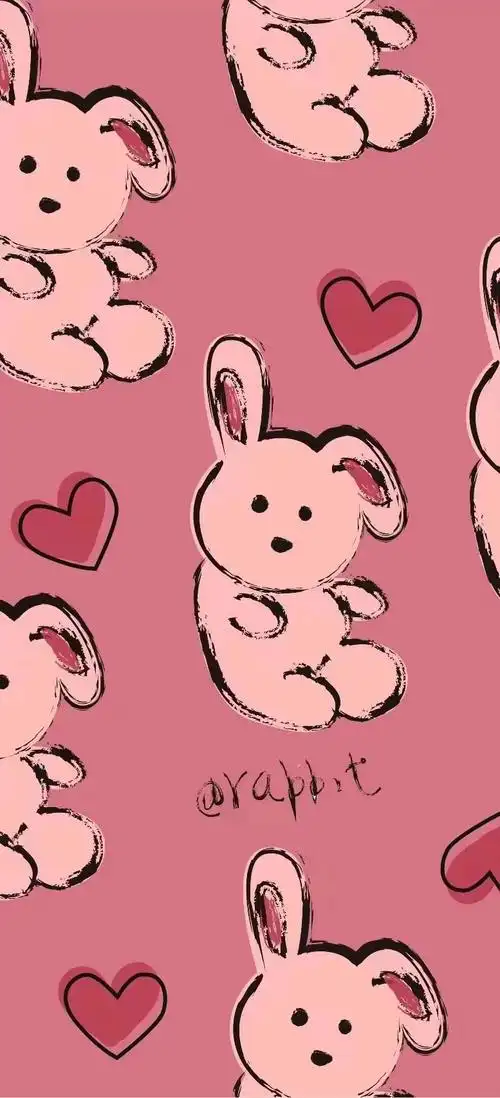 独特少女心粉色壁纸无水印版