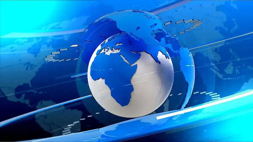 栏目包装ae模板新闻片头4k4k蓝色科技字幕文本信息背景素材企业科技