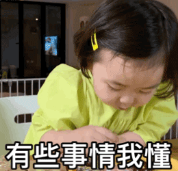 萌娃黄夏温有些事我懂套路呆萌可爱gif动图_动态图_表情包下载_soogif