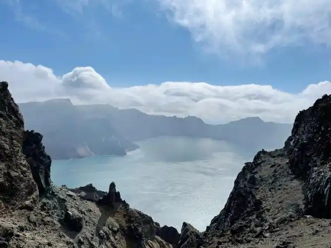 day1长白山北坡很幸运看到了天池