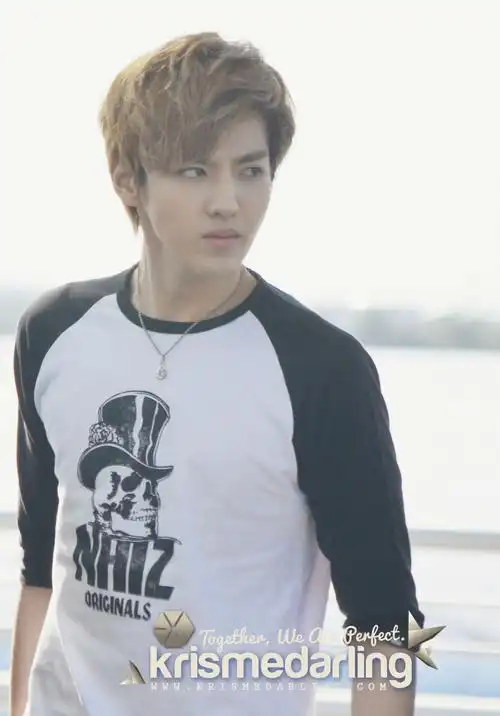 求三张能用作qq皮肤的教主吴亦凡kris的图片.