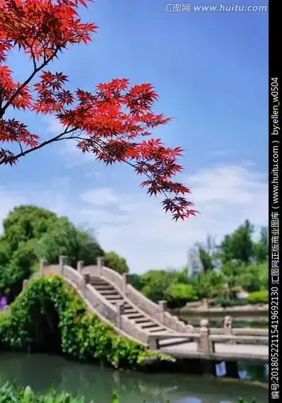 小桥流水风景美 #朋友们早上好一起欣赏大自然美境  - 抖音