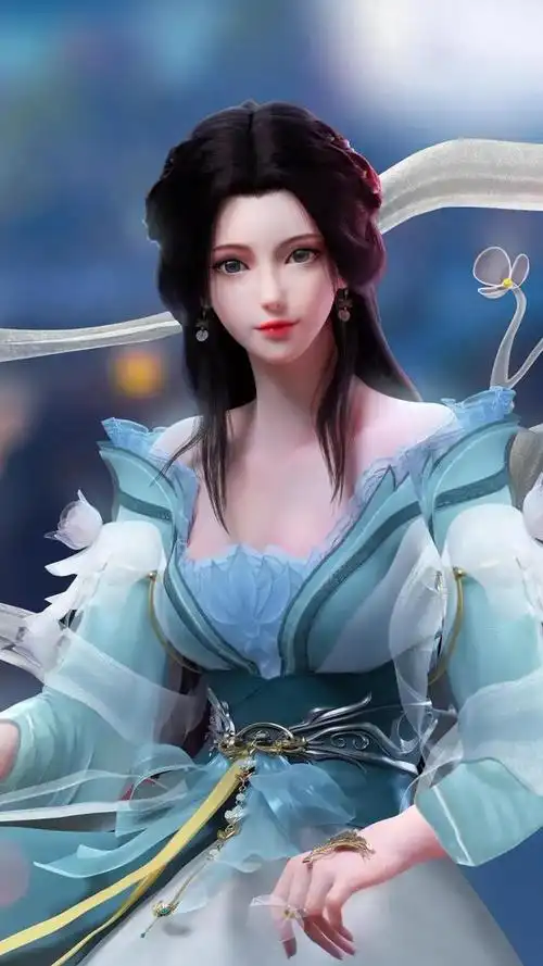 一组古装玄幻风格插画