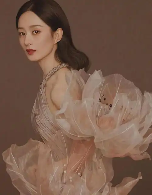 名字都被写错的赵丽颖,穿上了 50 多套高定