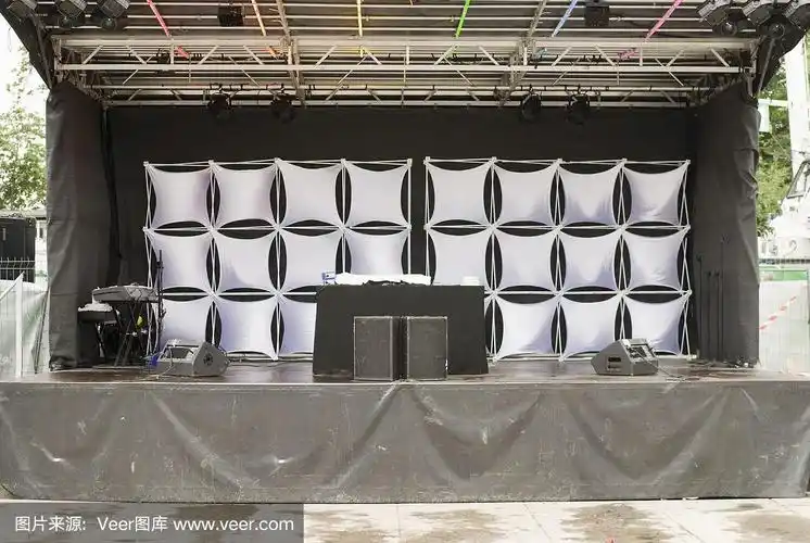 小型户外音乐会舞台