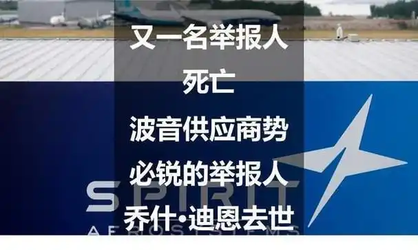 波音供应商势必锐的前质量审核员约书亚·迪恩 (joshua dean) 是自珑