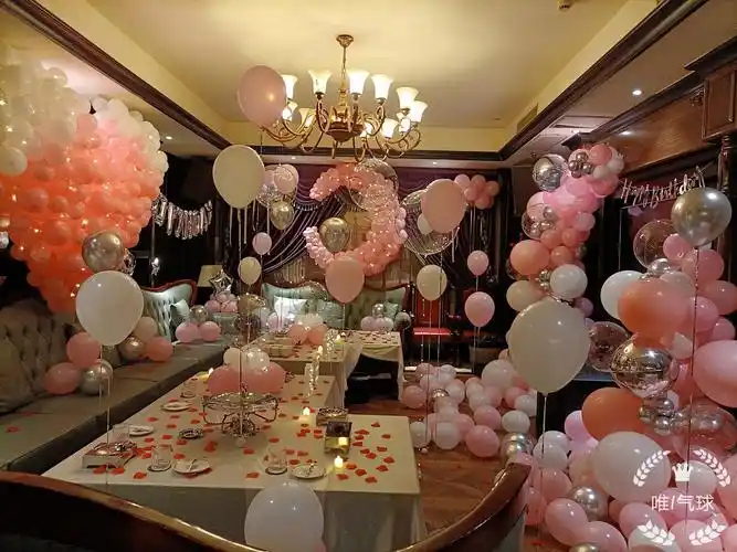 ktv包厢气球布置