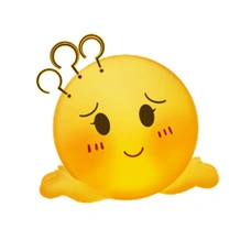 商用点击在线编辑牛年牛加油努力表情包gif简约小人发抖害怕emoji表情