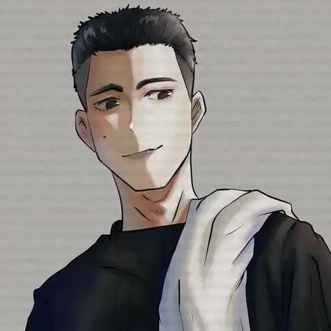 寸头帅气动漫男生头像