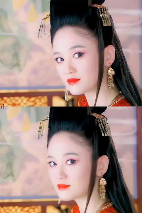 陈乔恩汉服造型梦回东方不败#陈乔恩一袭古装跟着妻子团游苏州粤种