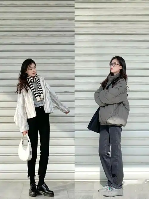 155左右的小个子,冬天照搬这些穿搭模板就对了,时髦洋气真显高