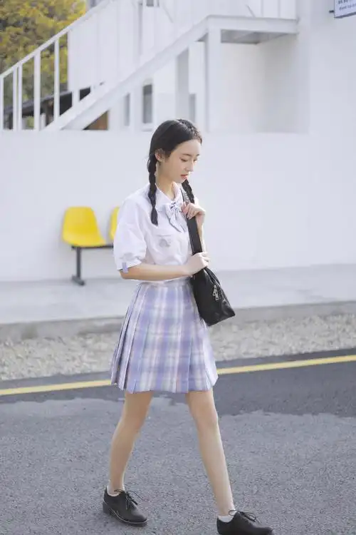 jk三色堇喃格原创裙日百褶裙制服糖果色少女短裙半身裙