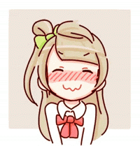 lovelive害羞萌动态表情