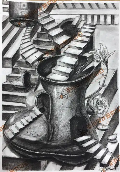 写实的素描风格,超真实的创意画临摹素材——15张动物主题创意素描