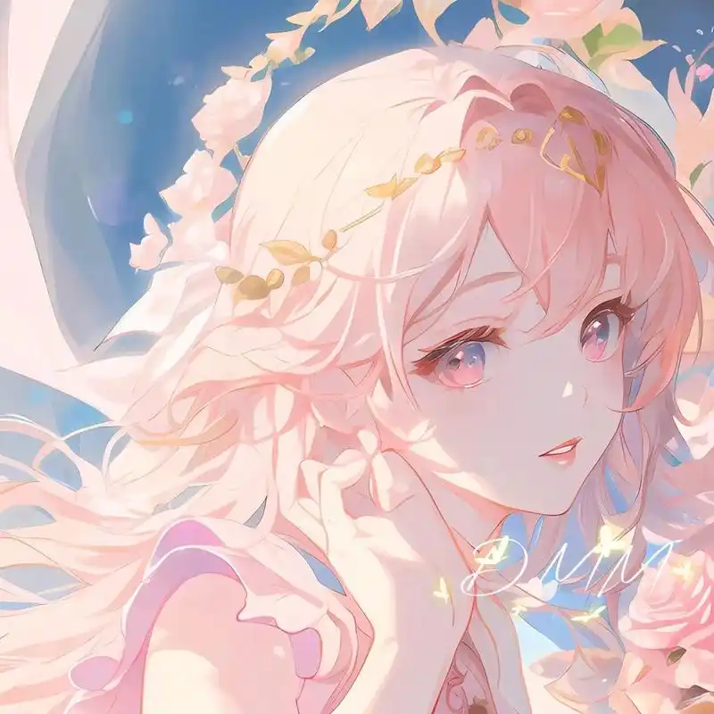 女生头像|又甜又仙招桃花头像 94粉色系 由无界ai生成