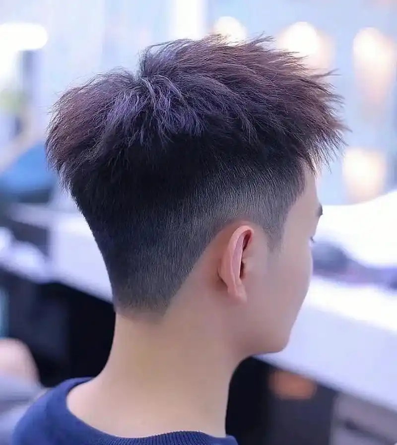 清爽摩根前刺短发男士发型男孩看过来小碎发 清爽摩根前刺短发男士