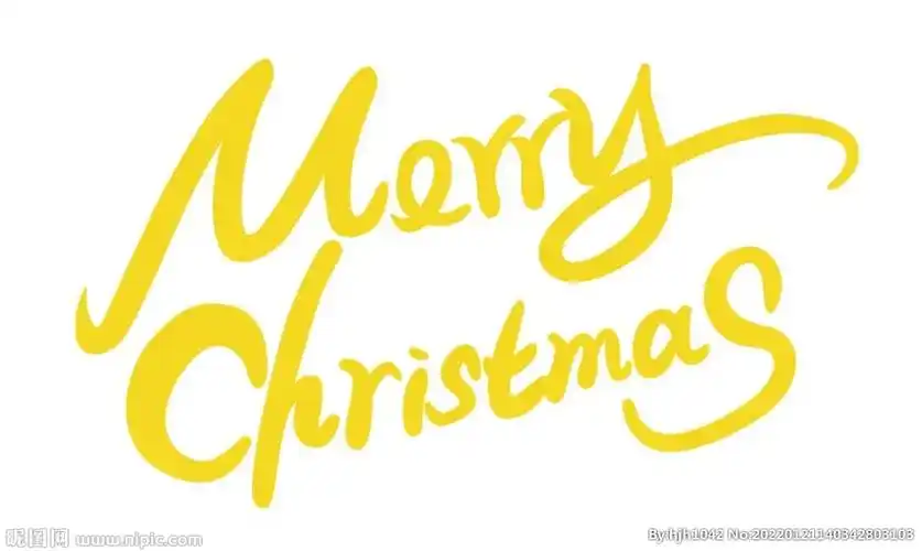 圣诞快乐英文字体设计图__广告设计_广告设计_设计图库_昵图网nipic.