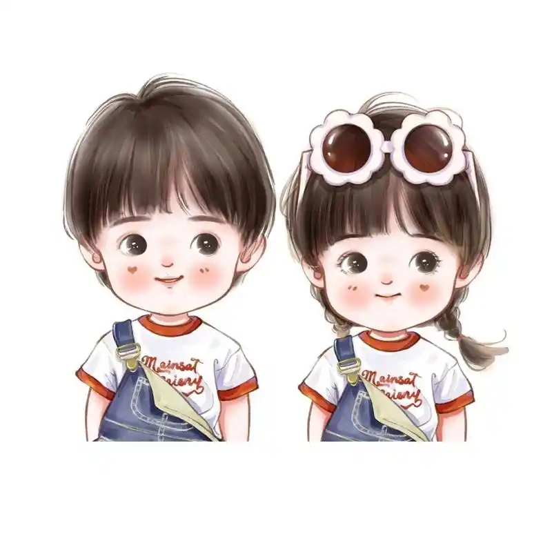 儿女双全#头像 何其有幸,儿女双全