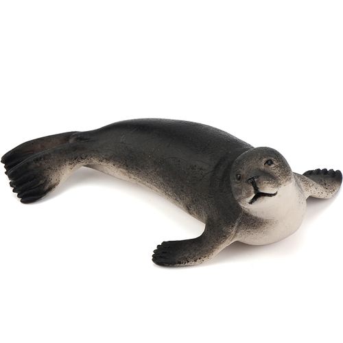 mechile海洋动物模型套装仿真鲨鱼海豚海狮男孩女孩早教认知摆件玩具