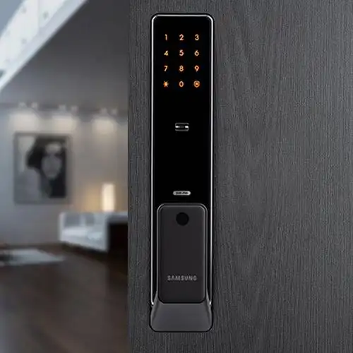 门锁20款三星指纹密码锁家用防盗防盗门智能电子智能门锁