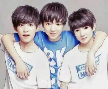 tfboys头像三人照片2017