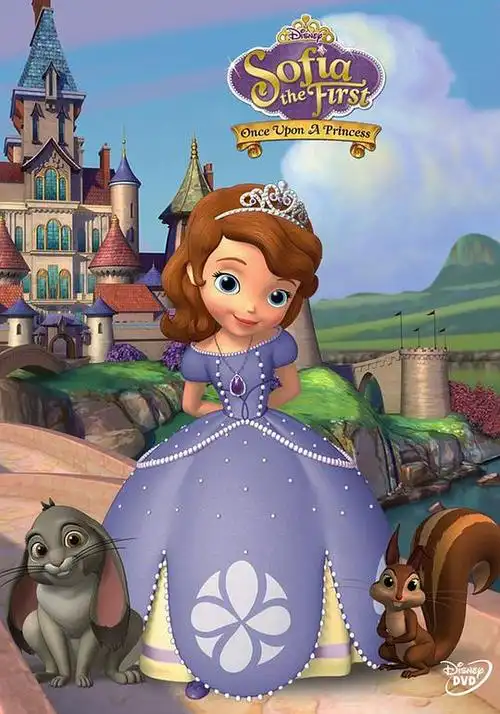 小公主苏菲亚 sofia the first: once upon a princess的海报
