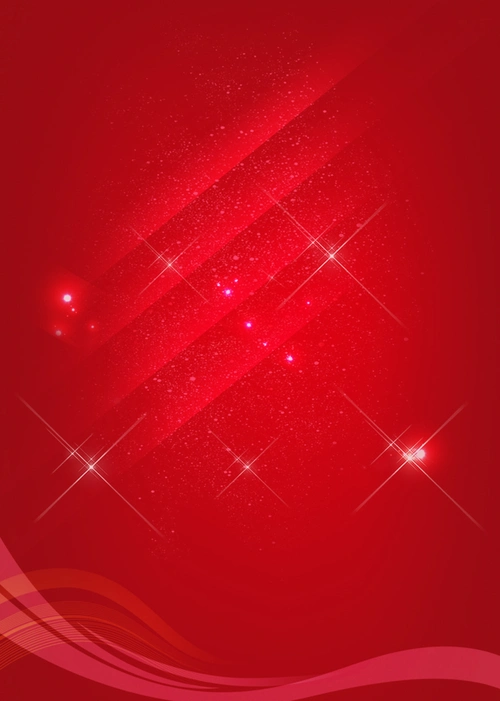 红色海报背景