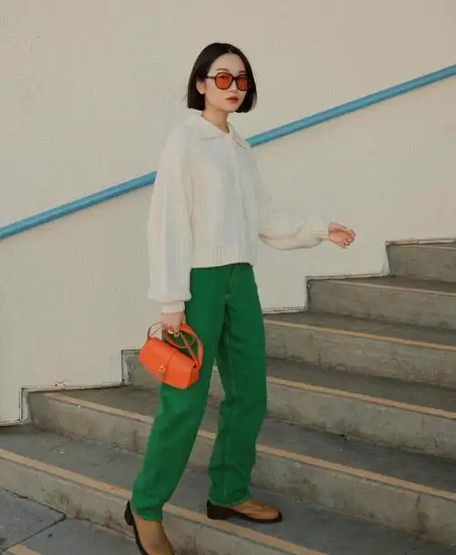 亚裔小个子ins博主vivid wu 换季新穿搭范本