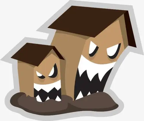 万圣节卡通装饰元素