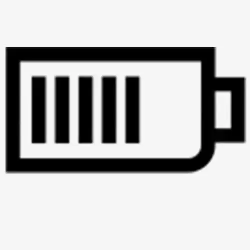 正在充电的电池