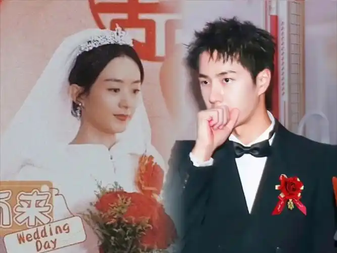 赵丽颖王一博模拟婚礼现场!action!各位来宾,请速速进场!