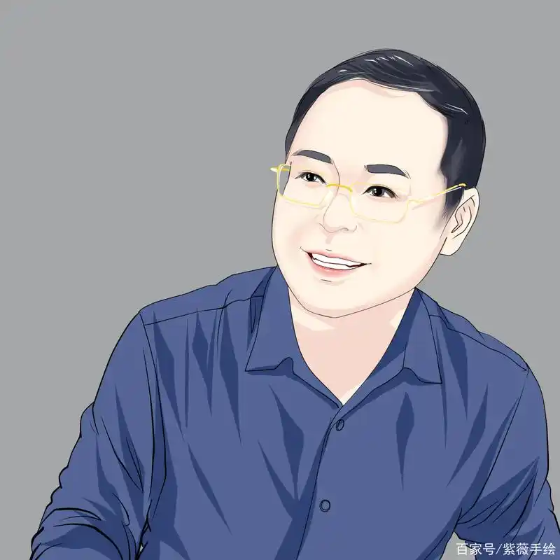 2020大叔手绘头像网友们都说帅