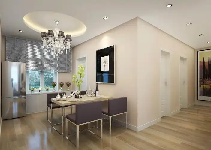 家庭简约餐厅设计效果图欣赏