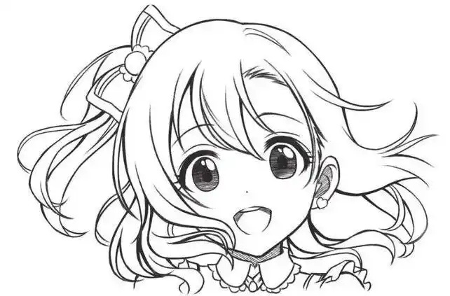 绘画板绘丨二次元漫画人物五官的画法