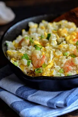 虾仁蛋炒饭 有食欲的666