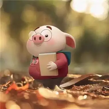 猪情侣头像一对,可爱头像图片