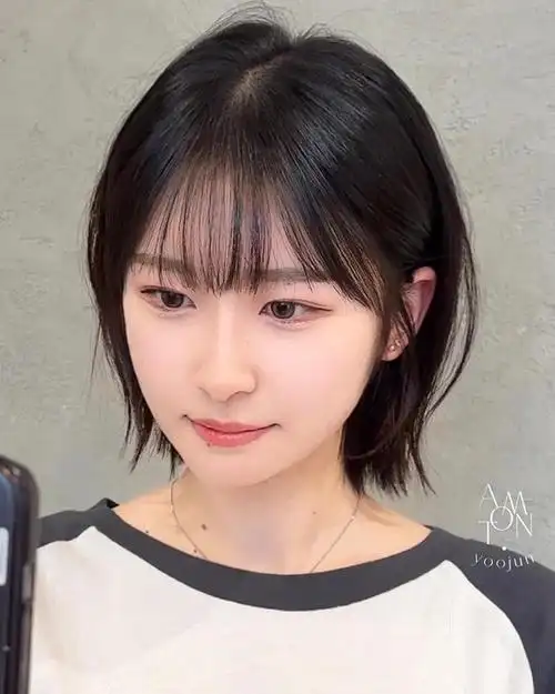 女士短发别乱剪,最时尚还是波波头,百变减龄美美哒|发型|发尾|脸型|空