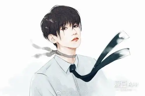 [tfboys][分享]180302 饭绘翩翩公子王源 白衣倾城惹人怜