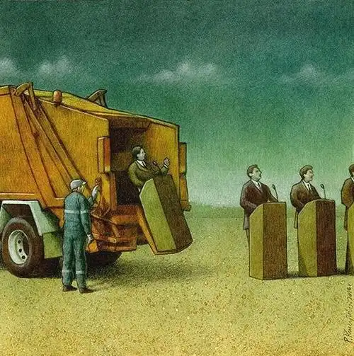 42张讽刺现实的漫画直击人性现在很少人敢这么画了