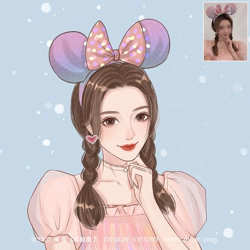 漫画水彩照片真人人物卡通人卡通定制设计头像手绘真人漫画