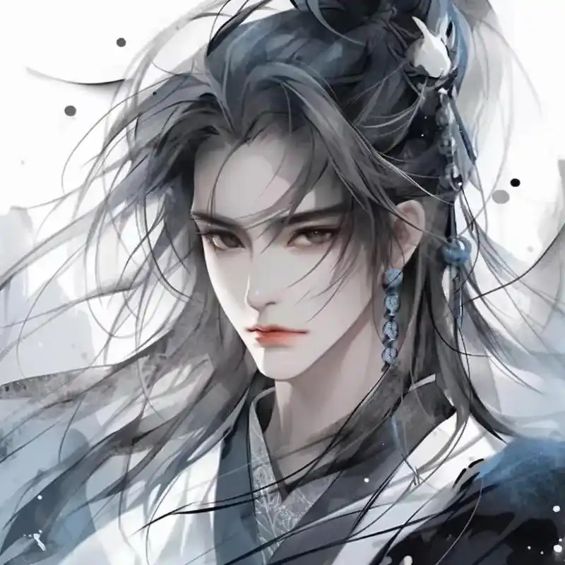 这眼神绝了,你品,你细品#古风头像 #ai绘画 - 抖音