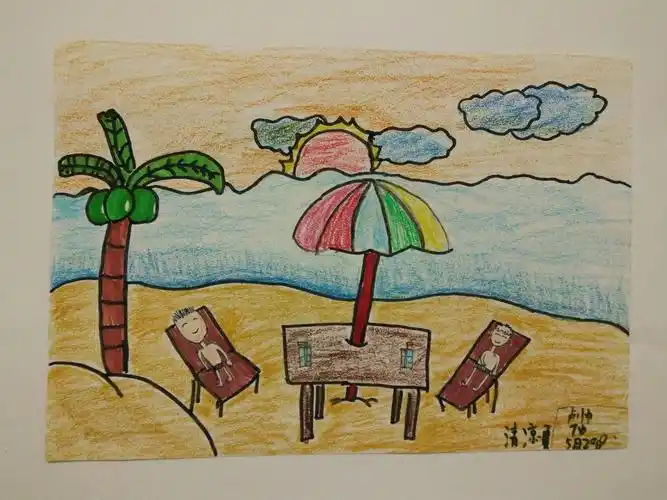 博艺教育第一届亲子绘画"清凉一夏,欢乐童年"01号至035号投票区 - 美