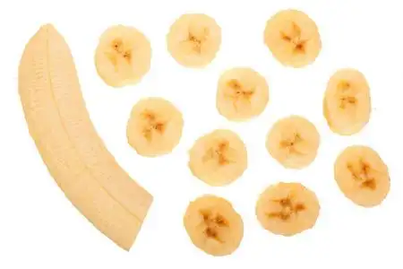 切片的香蕉图片