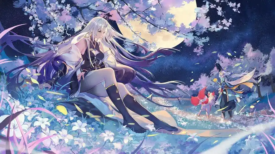 哪位大佬有qq空间好看的二次元背景图? - 知乎