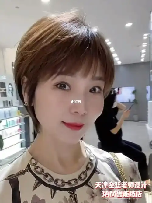 女生必剪短发发型减龄显脸小圆脸也适合